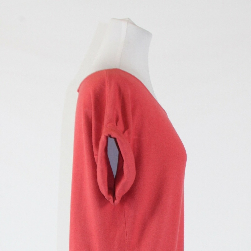 Salmon pink THE LIMITED scoop neck sweater M - Picture 6 of 8